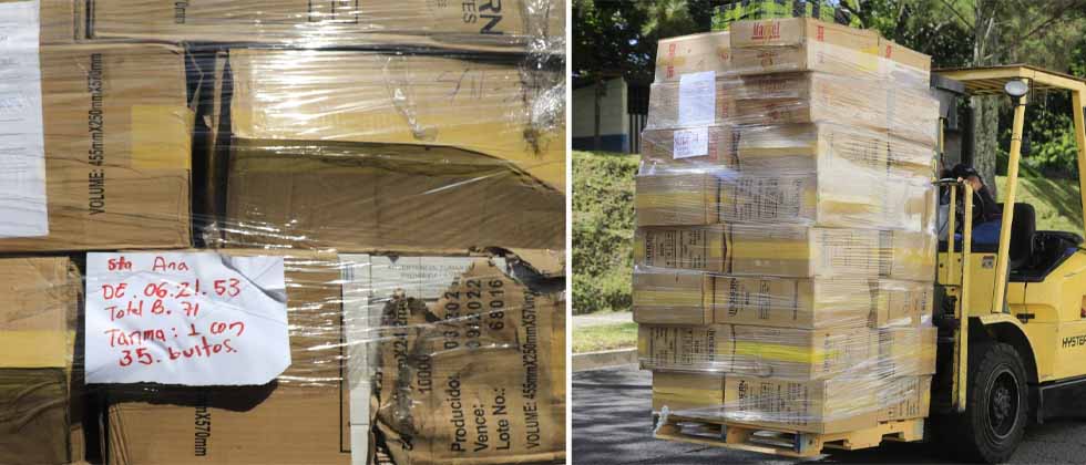 Coordinan destrucción de 11 toneladas de cigarrillos de contrabando