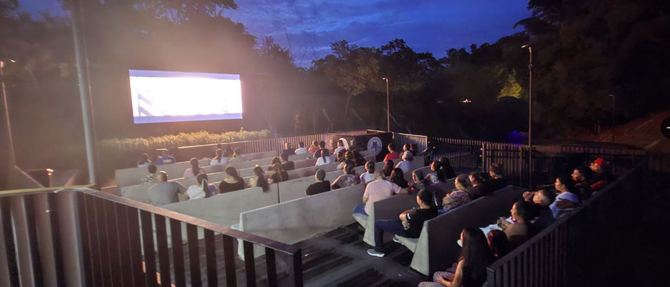 Cine al aire libre, otra opción para disfrutar las vacaciones