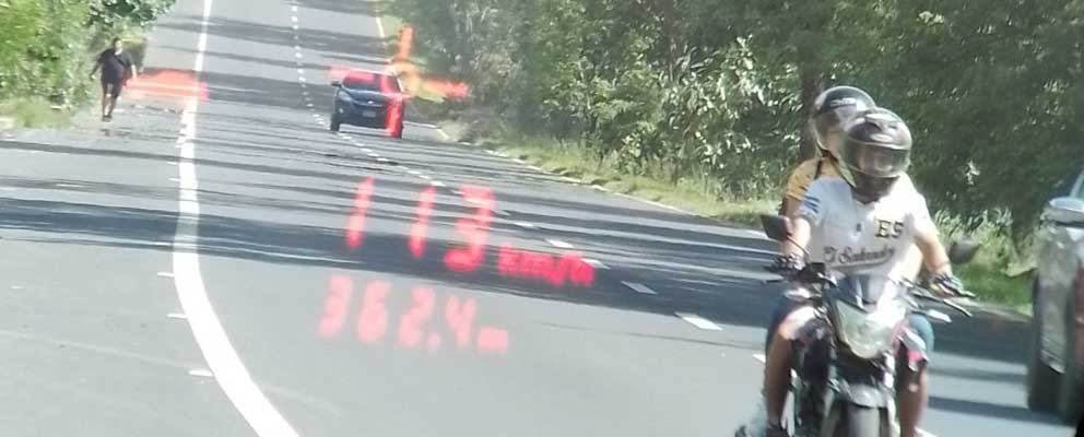 Continúan dispositivos de medición de velocidad en diferentes carreteras del país