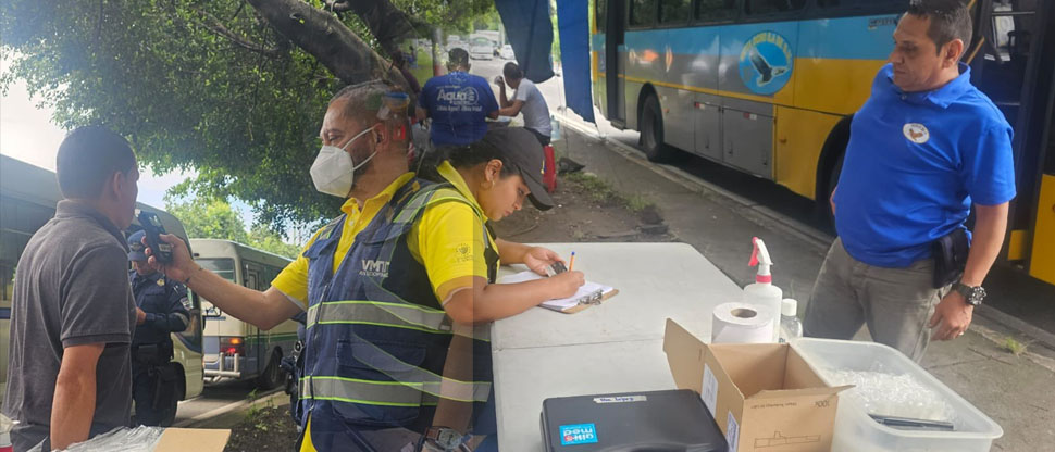 Intensifican controles antidoping dirigidos al transporte público