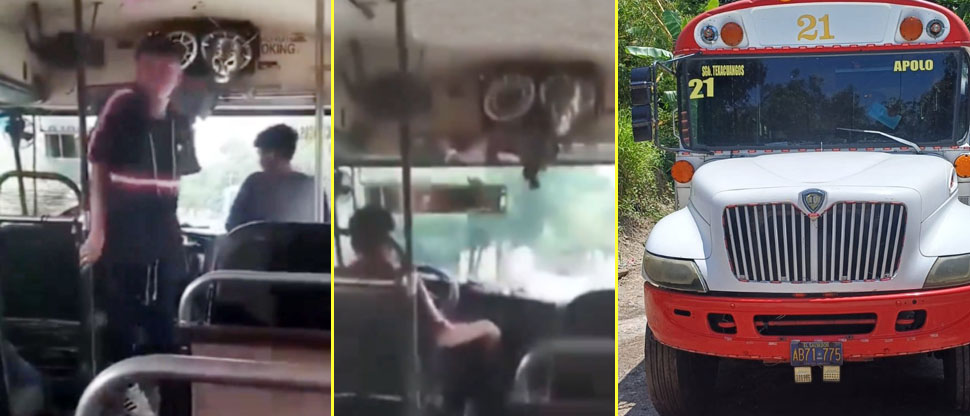 Multan a busero que iba excesiva velocidad y que obligó a pasajero a bajarse mientras lo grababa