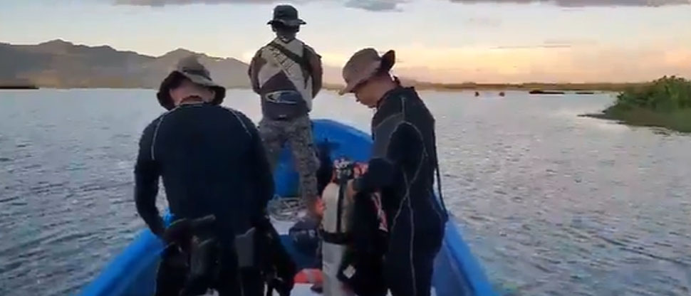 Continúa búsqueda de joven que despareció mientras pescaba en laguna El Jocotal, San Miguel