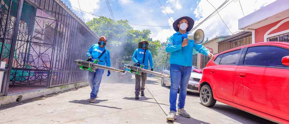 Más de 555 mil viviendas fumigadas por la DOM para erradicar el zancudo trasmisor del dengue