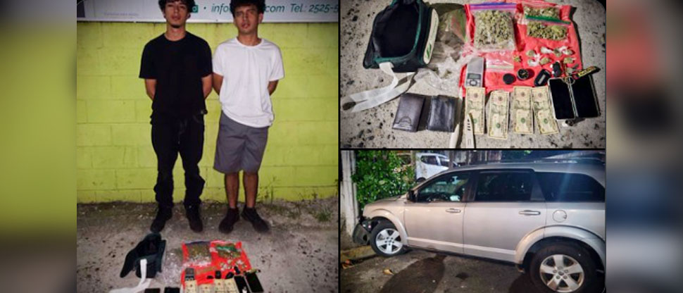 Vendedores de drogas intentaron huir tras ser interceptados por militares en Soyapango