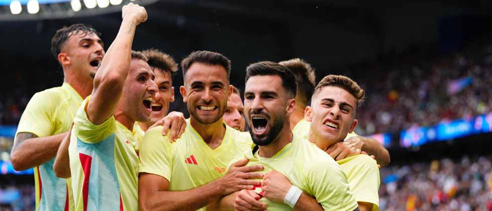 España consigue el oro tras vencer a Francia en la final de fútbol de los Juegos Olímpicos