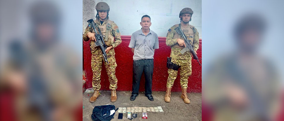 Capturan a sujeto que momentos antes había  extorsionado a un comerciante