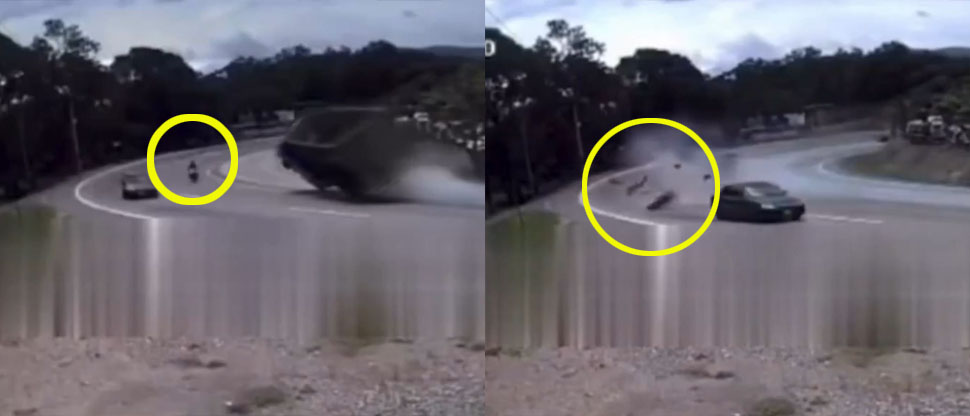 HONDURAS: Así fue el accidente en el que un agente policial perdió la vida