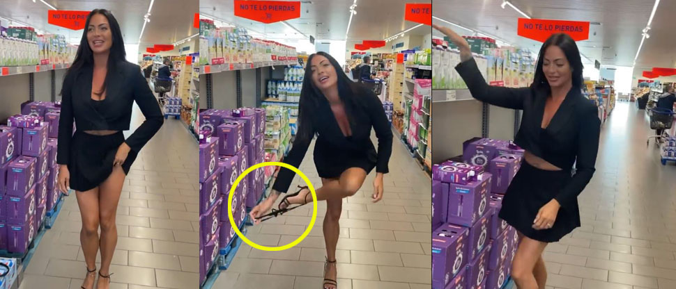 ESPAÑA: influencer inglesa lo vuelve a hacer