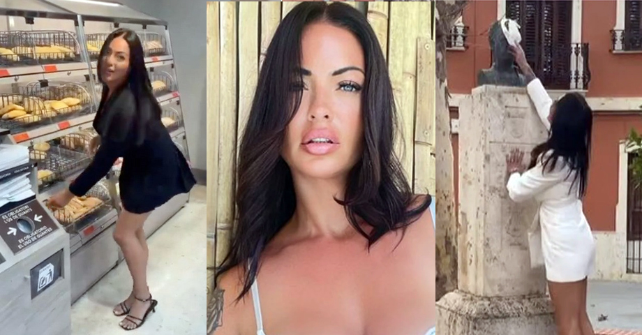 La buscan y podría enfrentar cargos por dejar su ropa interior en lugares públicos