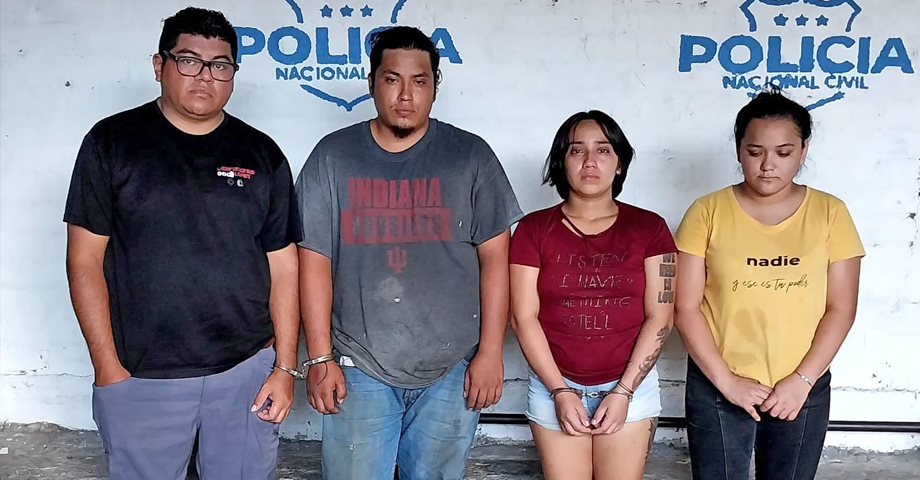 Capturan a sujetos involucrado en el crimen contra una persona en Metapán