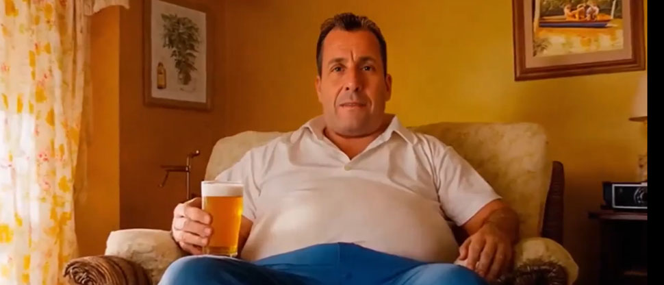 Se filtra tráiler de los Simpsons, donde Adam Samdler interpretaría a Homero