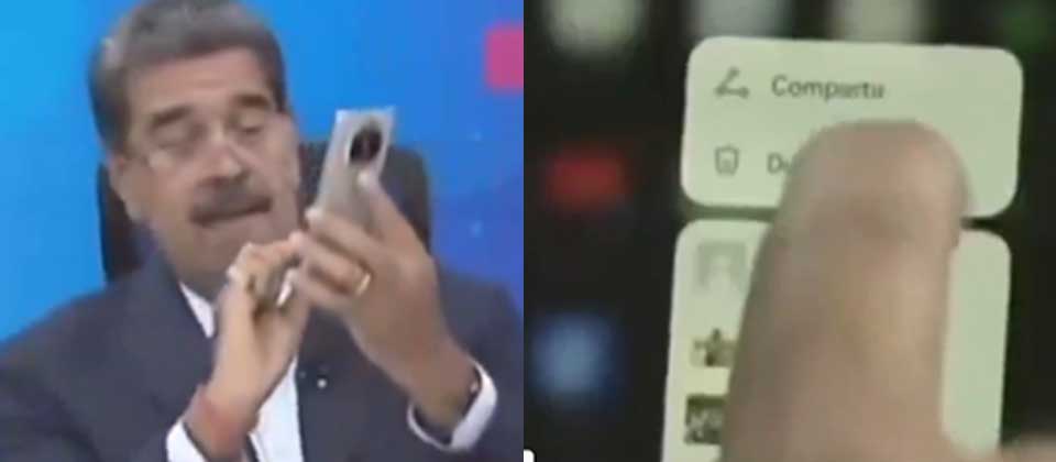 Maduro enseña a venezolanos a como desinstalar WhatsApp