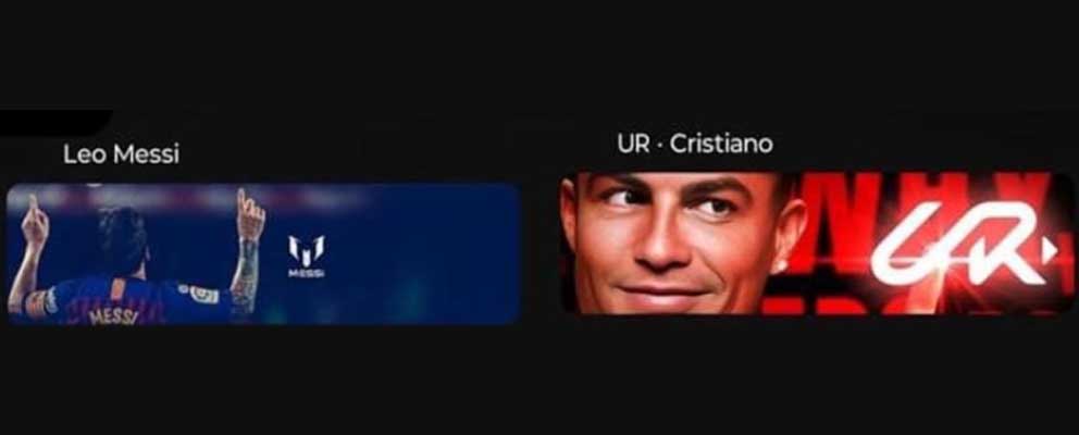 CR7 supera en suscriptores de Youtube a Messi