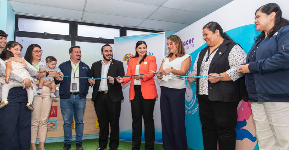 Inauguran sala de Lactancia Materna en sede central del Instituto Crecer Juntos