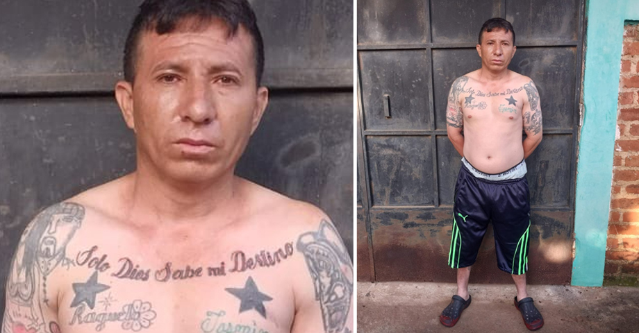 Pandillero Capturado: “Solo Dios sabe mi destino”; su destino es el CECOT