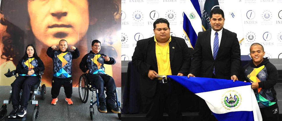 Entregan pabellón nacional a Paratletas que participarán en Juegos Paralímpicos