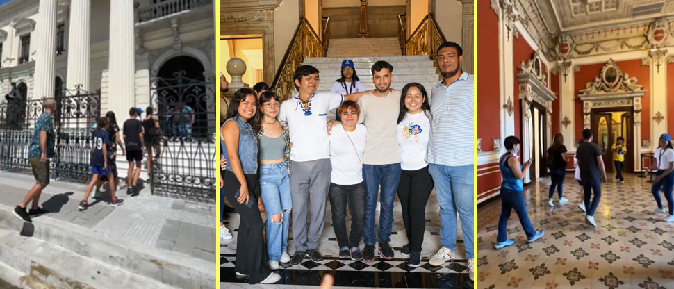 Los salvadoreños ya disfrutan de los espacios históricos del Palacio Nacional