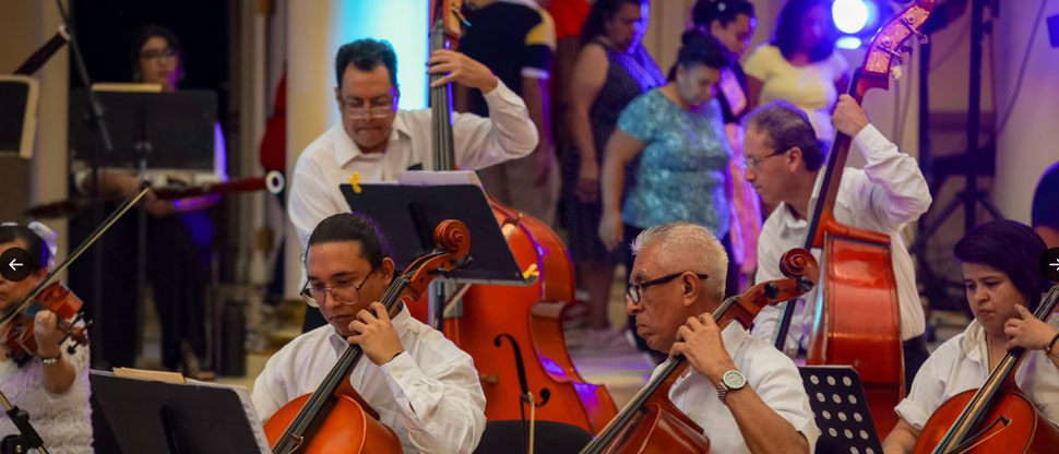 Orquesta Sinfónica de El Salvador deleitó a salvadoreños en la reapertura del Palacio Nacional