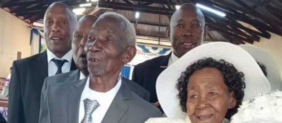 Pareja de abuelitos de 95 años deciden casarse