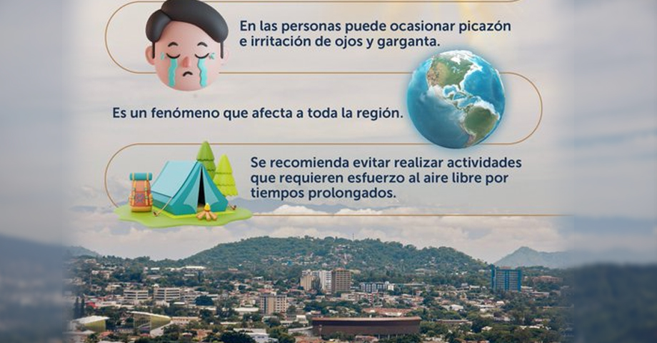 Brindan recomendaciones para evitar efectos en la salud ante presencia de polvos del Sahara