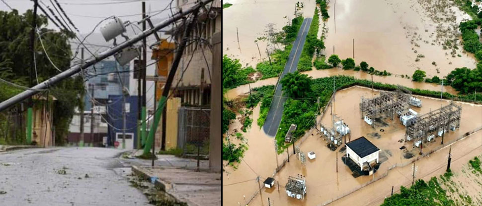 Huracán Ernesto causa estragos en Puerto Rico y deja la mitad de la isla sin energía eléctrica