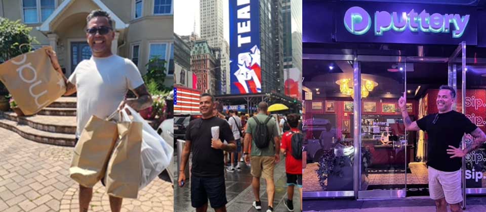 Roberto Acosta presume el viaje que realizó a Nueva York