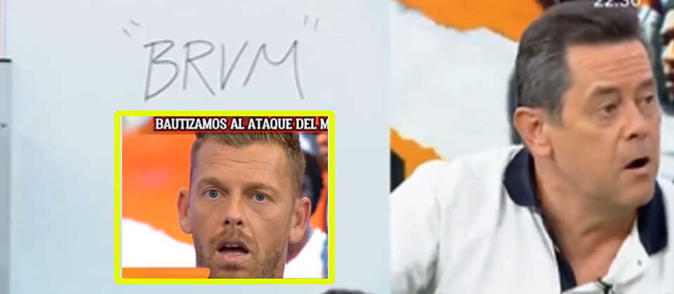 Tomas Roncero bautiza a la delantera del Real Madrid  como «BRUM»