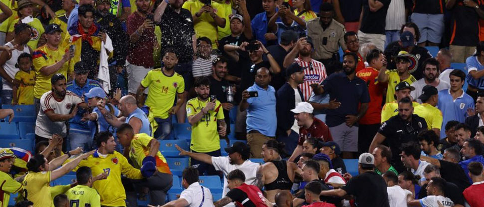 CONMEBOL suspende a varios jugadores de Uruguay por incidentes en partido de Copa América