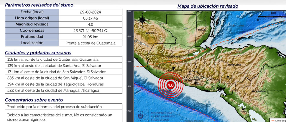 40 sismos registrados en 16 horas después del fuerte temblor de 6.1