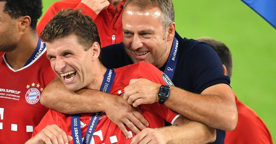 El picante mensaje de Thomas Müller a su ex entrenados Hansi Flick