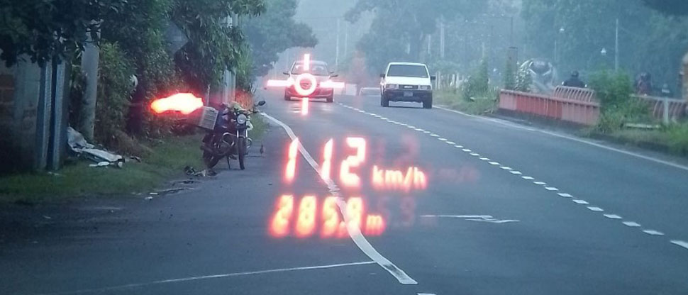 En menos de 15 minutos, infraccionan a cuatro conductores por manejar a excesiva velocidad