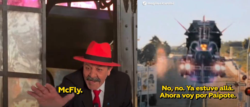 Candidato a alcalde por Copiapó se viraliza mundialmente por spot de Volver al Futuro