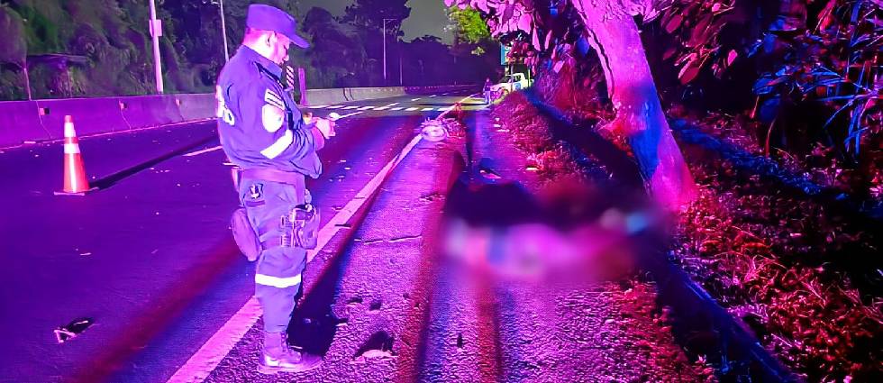 Hombre pierde la vida tras fatídico accidente carretera a San Salvador