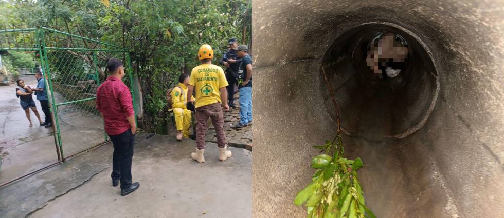 Repunta de quebrada arrastra a una menor y su cuerpo fue hallado en una tubería