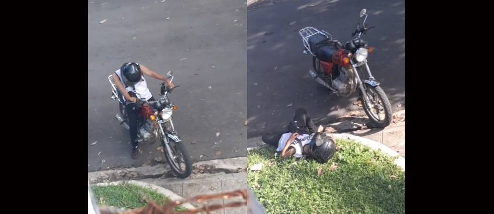 Ciudadano evita que motociclista ebrio pierda su vida en la carretera: esto sucedió