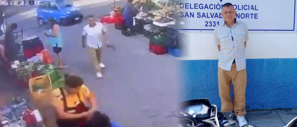 3 Doritos después: Capturan a sujeto que atacó con un corvo a vendedora en Aguilares