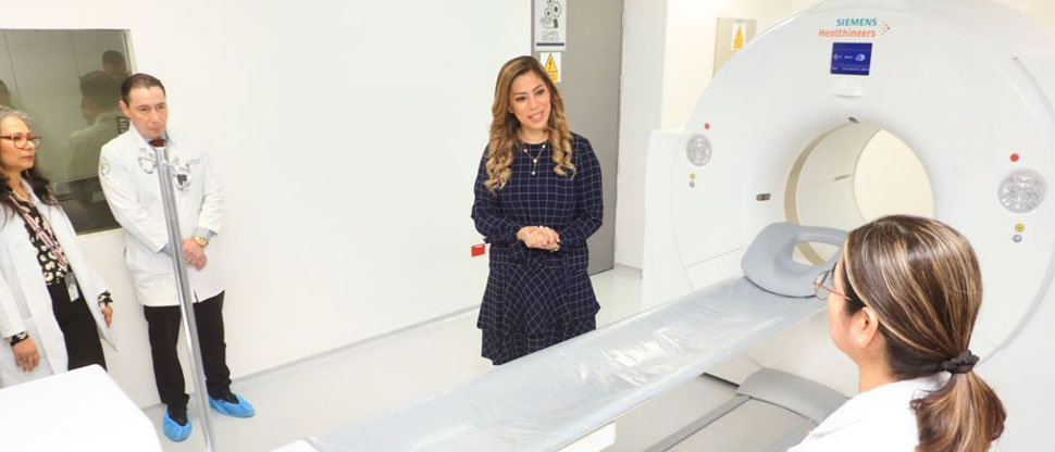 Inauguran nuevo escáner PET-CT, un moderno equipo para atender pacientes oncológicos