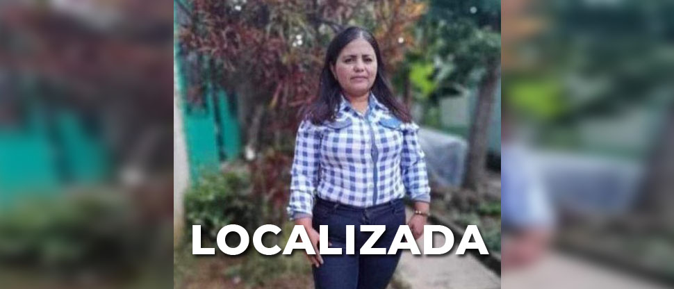Localizan con vida a mujer reportada como desaparecida en Chalchuapa