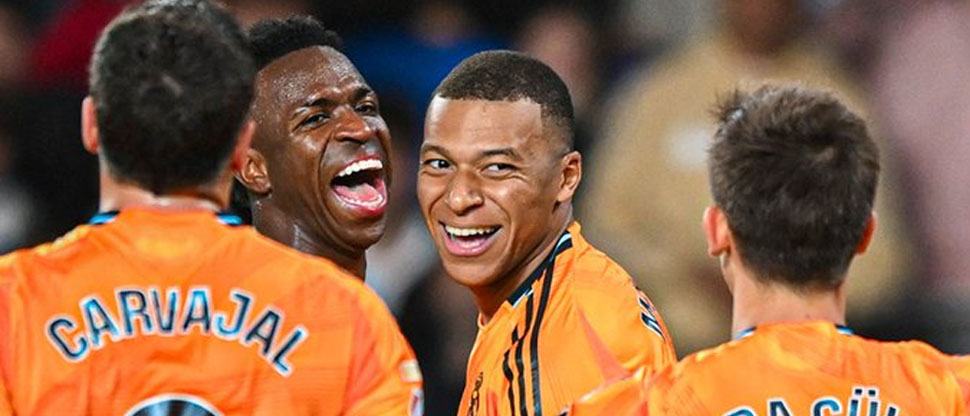 Mbappé y Vinicius Jr le dan el triunfo al Real Madrid en una difícil visita a San Sebastián