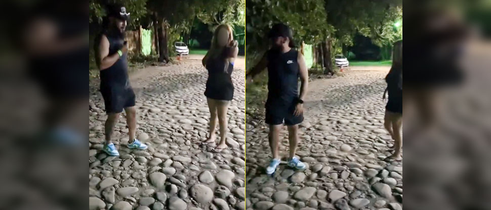 No tenía para llevarla a un motel y fueron sorprendidos detrás de un árbol en La Libertad