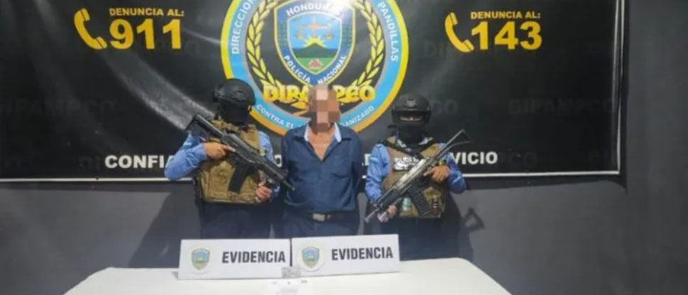 HONDURAS: Capturan a salvadoreño acusado de quitarle la vida a una persona en Cabañas