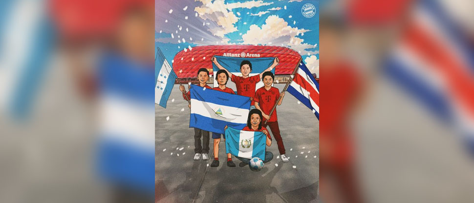 El Bayern Munchën saluda a El Salvador por celebrar 203 años de independencia