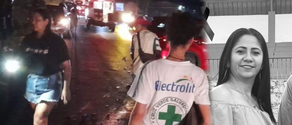 Ella era María Telvina quien falleció anoche en fuerte choque en la Longitudinal del Norte 