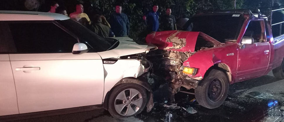 Fuerte accidente deja varios lesionados en carretera al Boquerón
