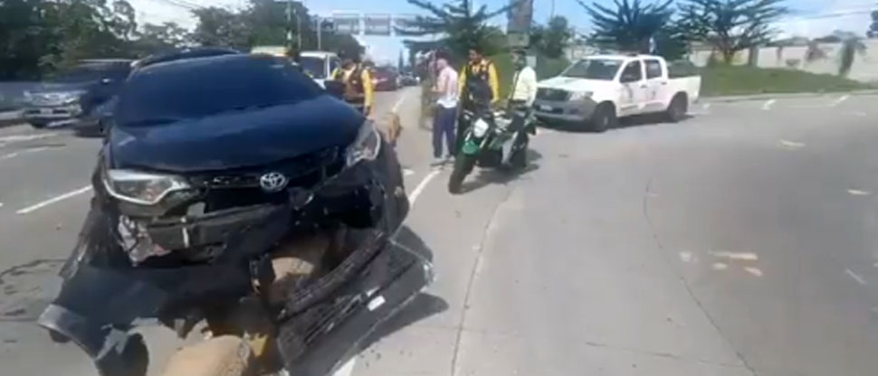 Reportan fuerte choque en carretera Panamericana
