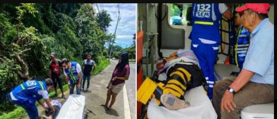 Accidente de tránsito dejó dos personas lesionadas en autopista a Comalapa