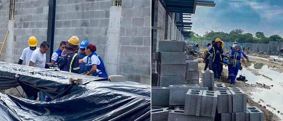 Mujer sufre caída de aproximadamente 4 metros de altura mientras trabajaba en Apopa