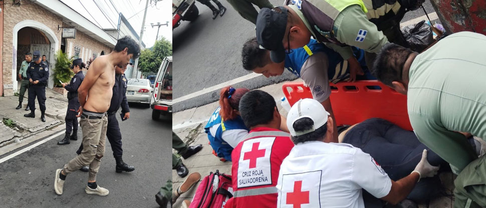 Capturan a sujeto por agredir a una mujer en interior de un bar en San Salvador