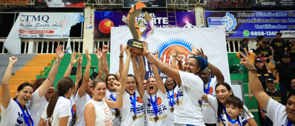 Metapán se convirtió en campeón de la Liga Mayor de Baloncesto Femenina