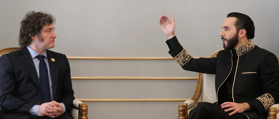 Presidente Bukele llega a Argentina para reunirse con  Javier Milei